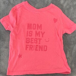 Kids Pink Graphic T-Shirt